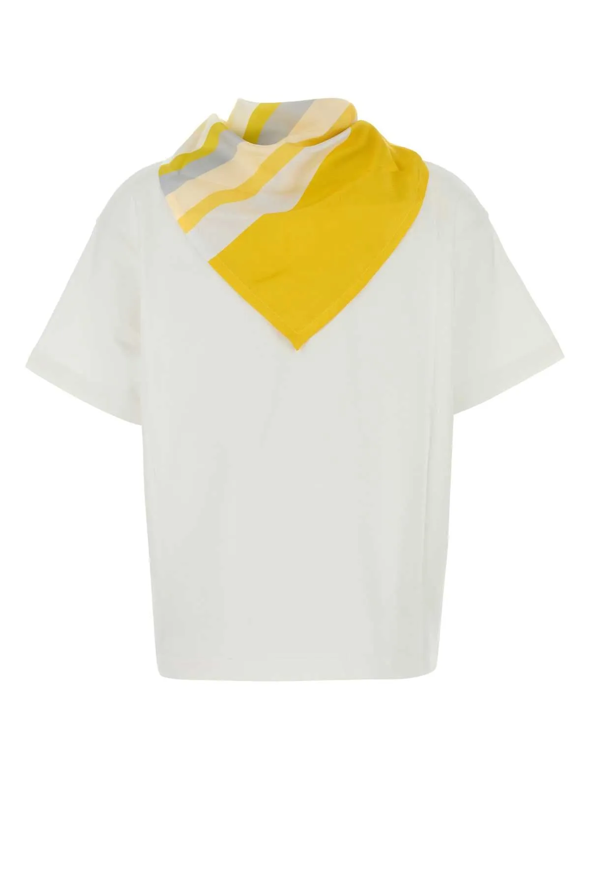 WHITE COTTON T-SHIRT sold by Lord & Taylor product image thumbnail 2