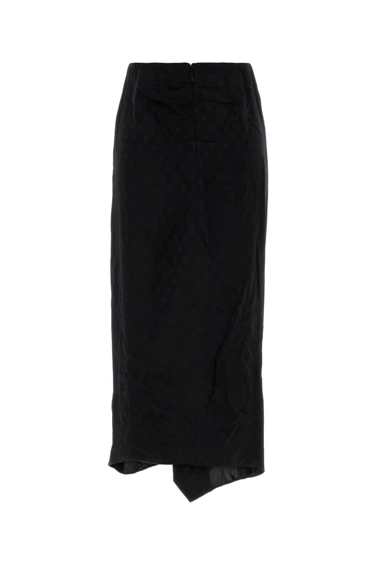 BLACK STRETCH SILK BREEN SKIRT sold by Lord & Taylor product image thumbnail 2
