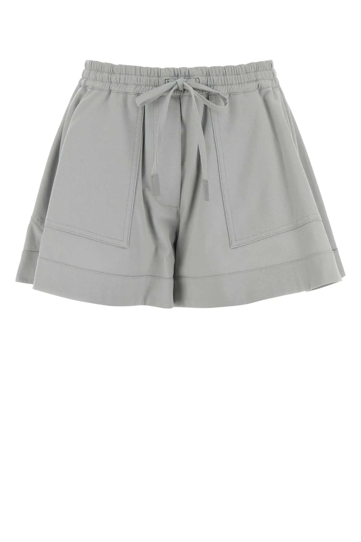 POWDER BLUE TWILL SHORTS sold by Lord & Taylor