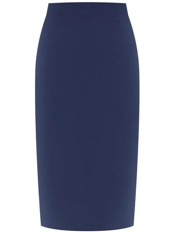 BLUE ACETATE SKIRT sold by Lord & Taylor