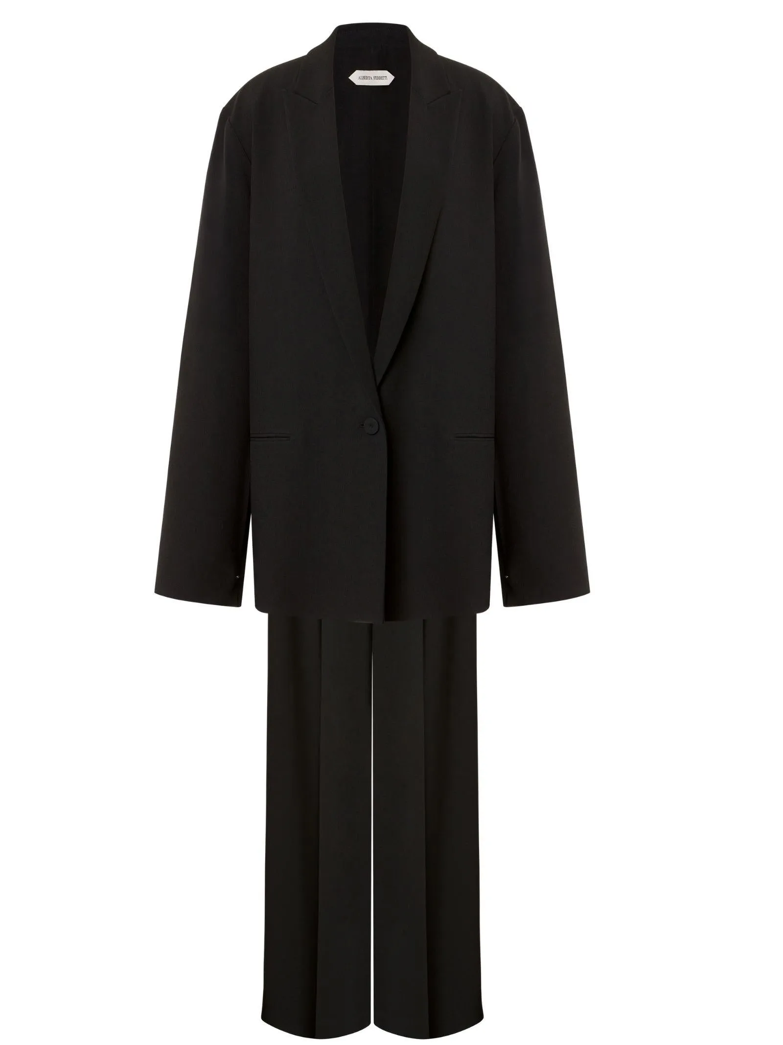 Alberta Ferretti Black Suit sold by Lord & Taylor