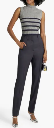 Striped Cashmere Vest sold by Lord & Taylor product image thumbnail 2