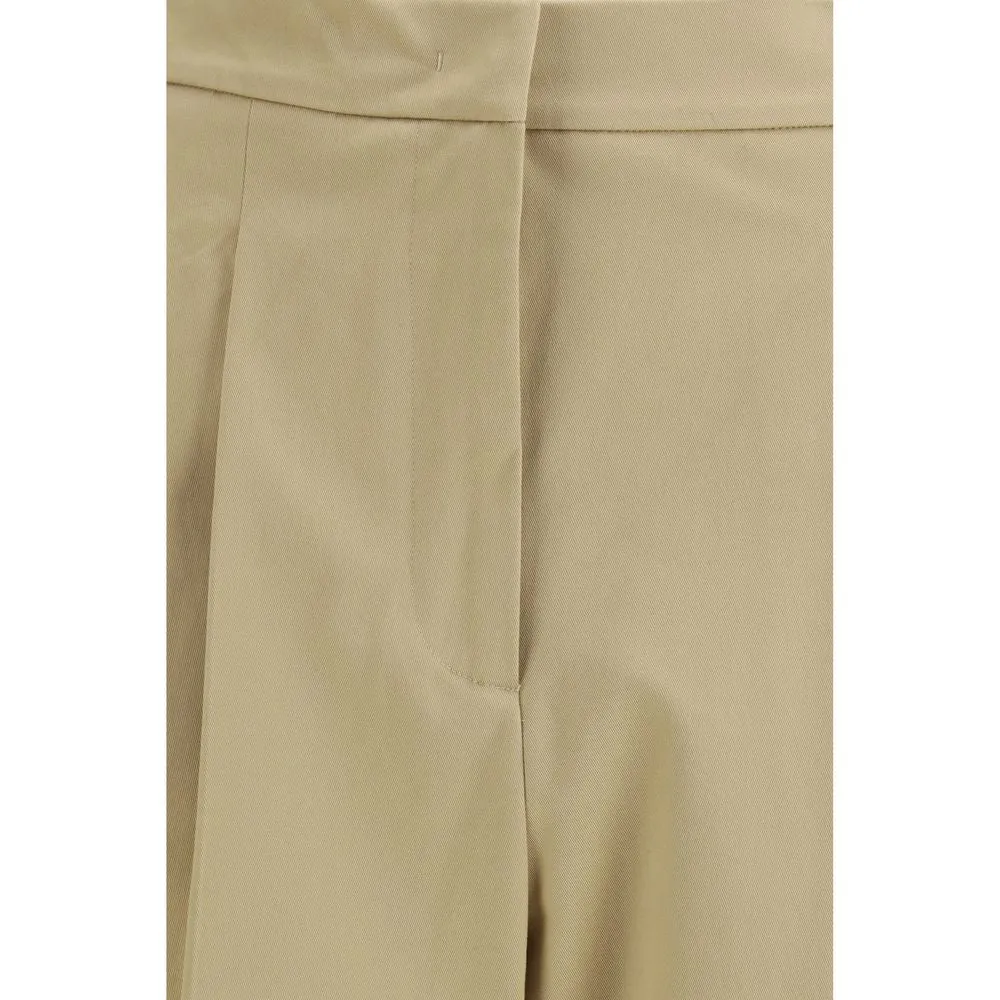 Beige Cotton Cropped Pants sold by Lord & Taylor product image thumbnail 3