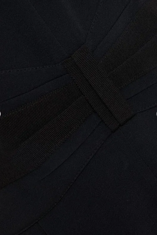 Pleated stretch-crepe jumpsuit sold by Lord & Taylor product image thumbnail 4