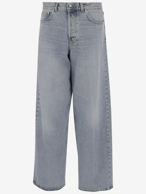 Light Denim Cotton Jeans sold by Lord & Taylor