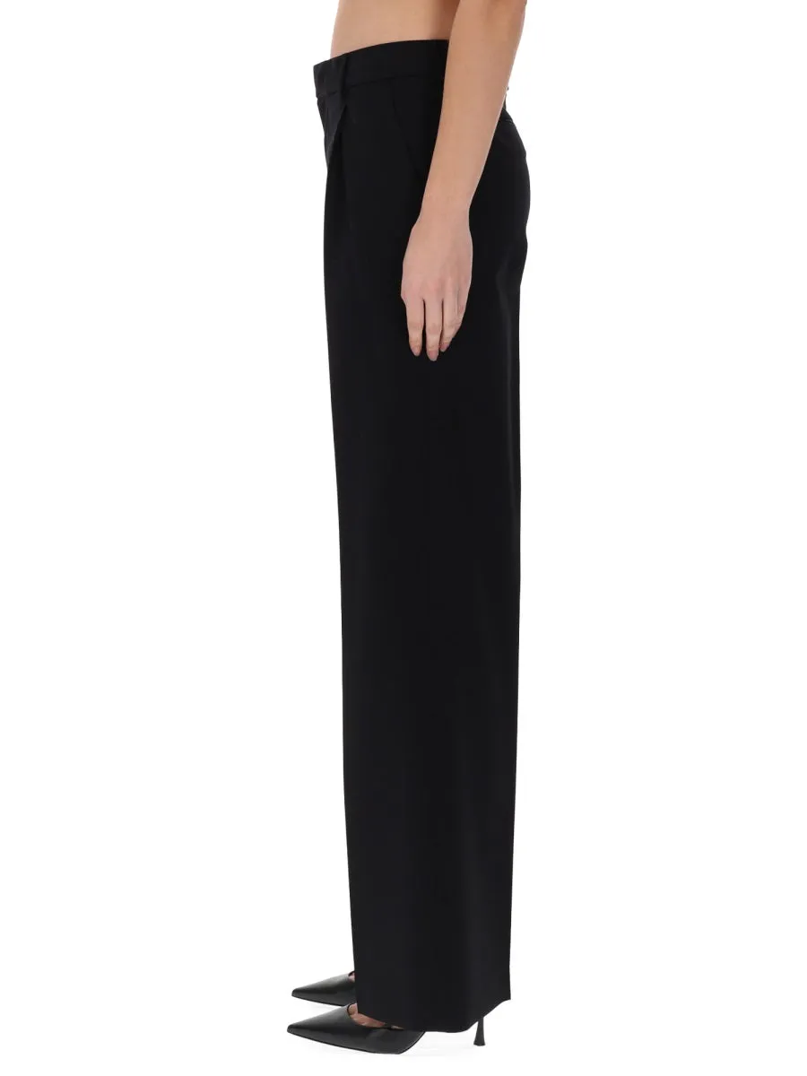 BLACK VIRGIN WOOL TROUSERS sold by Lord & Taylor product image thumbnail 2