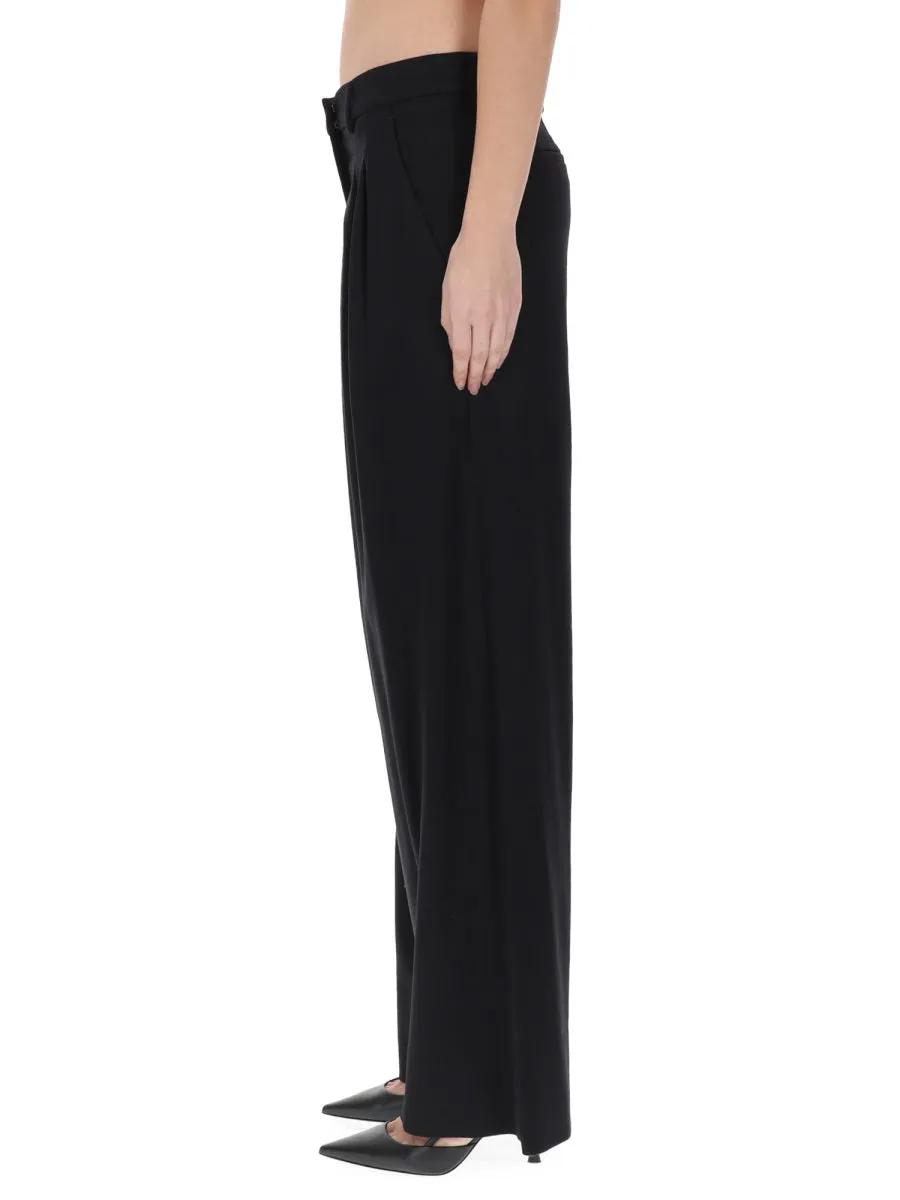 BLACK WOOL CASHMERE TROUSERS sold by Lord & Taylor product image thumbnail 2