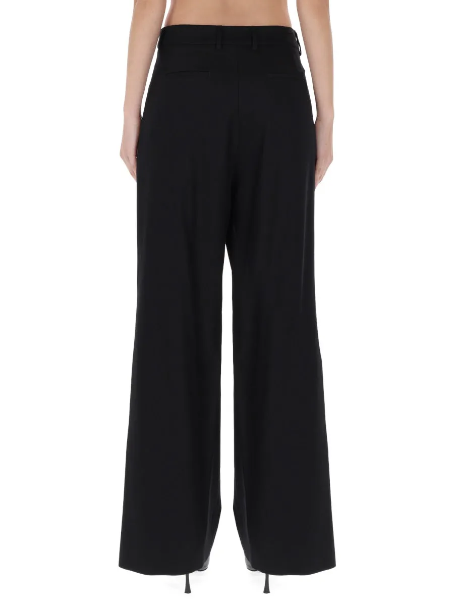 BLACK WOOL CASHMERE TROUSERS sold by Lord & Taylor product image thumbnail 3