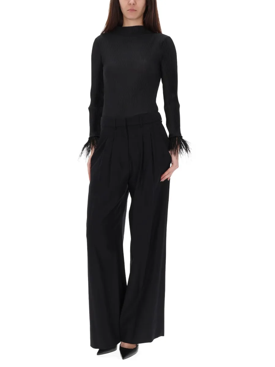 BLACK WOOL CASHMERE TROUSERS sold by Lord & Taylor product image thumbnail 4
