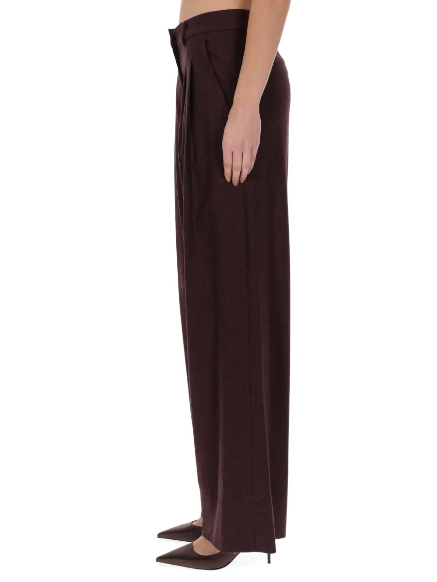 BORDEAUX VIRGIN WOOL TROUSERS sold by Lord & Taylor product image thumbnail 2