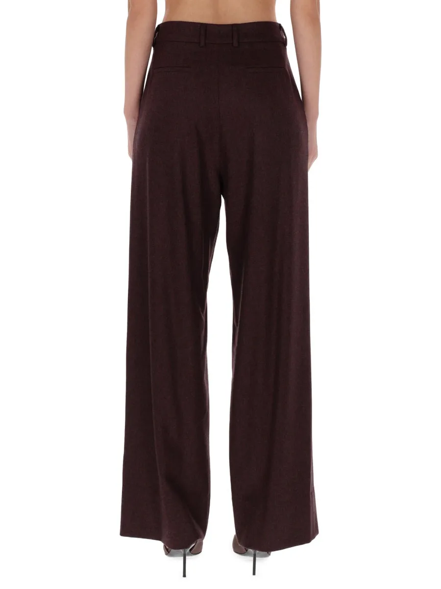 BORDEAUX VIRGIN WOOL TROUSERS sold by Lord & Taylor product image thumbnail 3