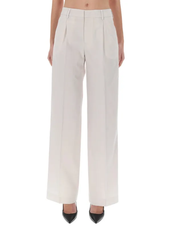 POWDER VIRGIN WOOL TROUSERS sold by Lord & Taylor