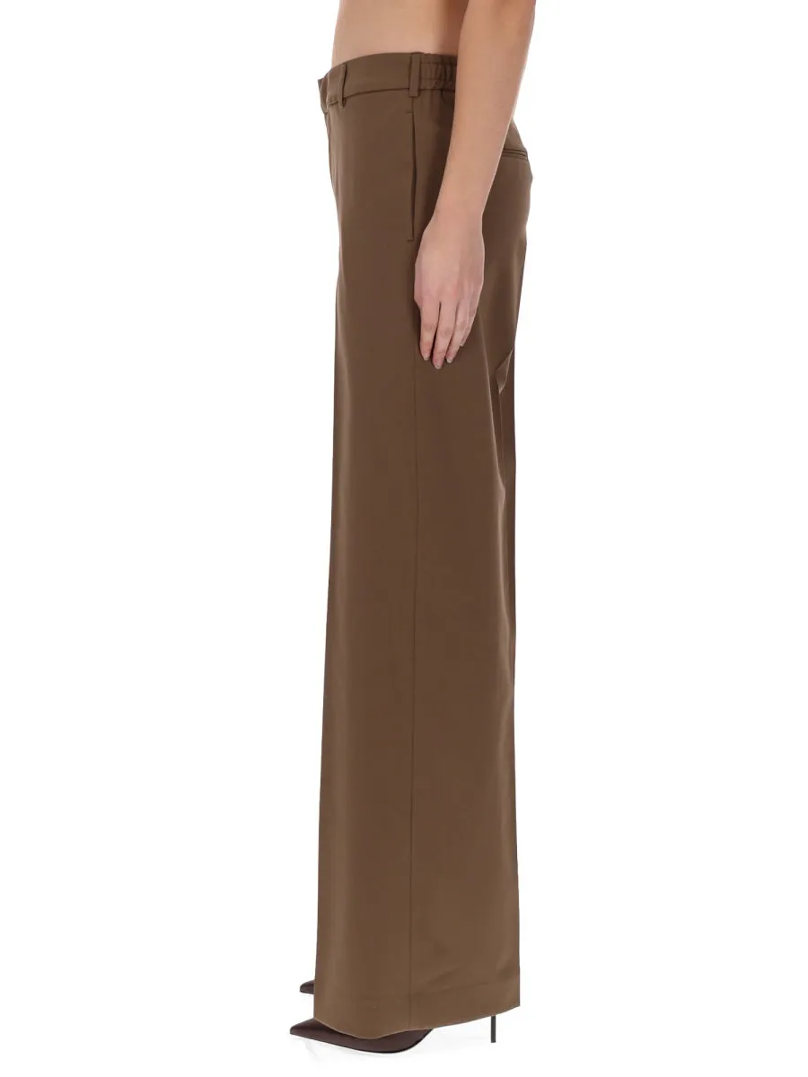 BROWN VIRGIN WOOL TROUSERS sold by Lord & Taylor product image thumbnail 2