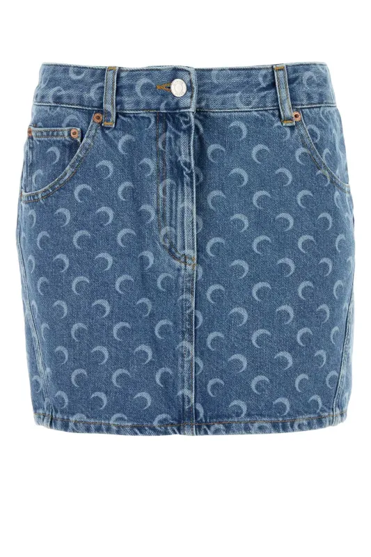 BLUE COTTON SKIRT sold by Lord & Taylor