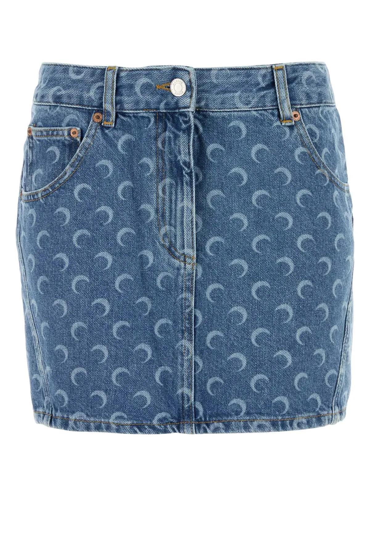 BLUE COTTON SKIRT sold by Lord & Taylor