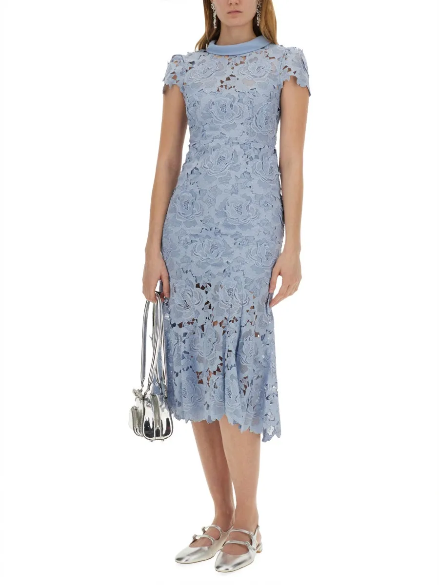 LACE MIDI DRESS sold by Lord & Taylor product image thumbnail 4