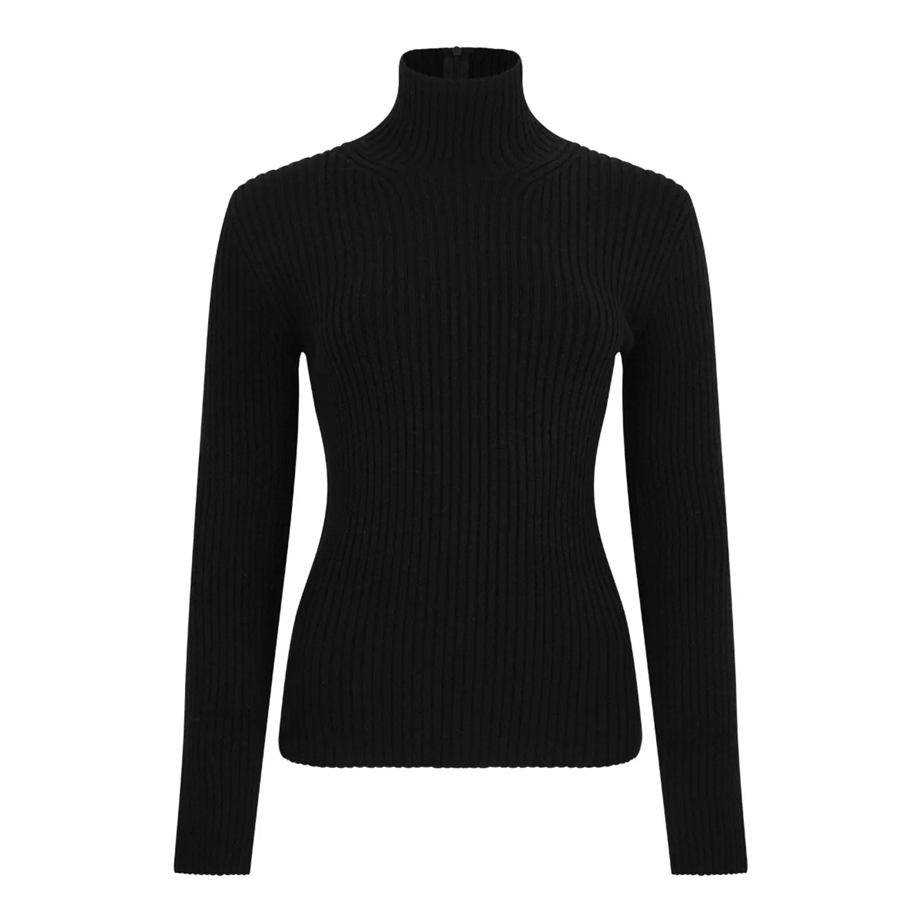 BLACK WOOL-CASHMERE SWEATER sold by Lord & Taylor