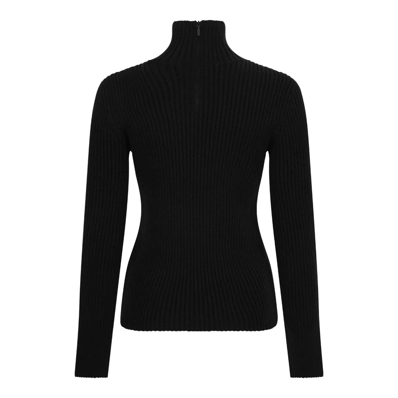 BLACK WOOL-CASHMERE SWEATER sold by Lord & Taylor product image thumbnail 2