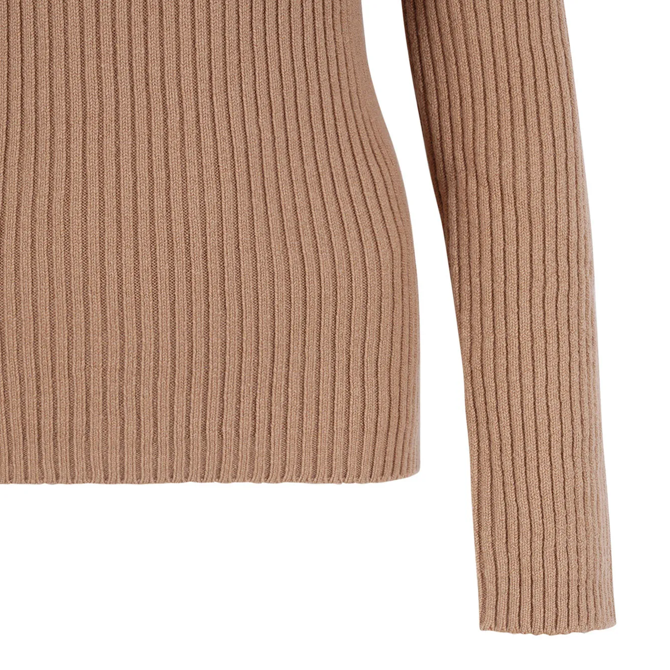 CAMEL WOOL-CASHMERE SWEATER sold by Lord & Taylor product image thumbnail 4