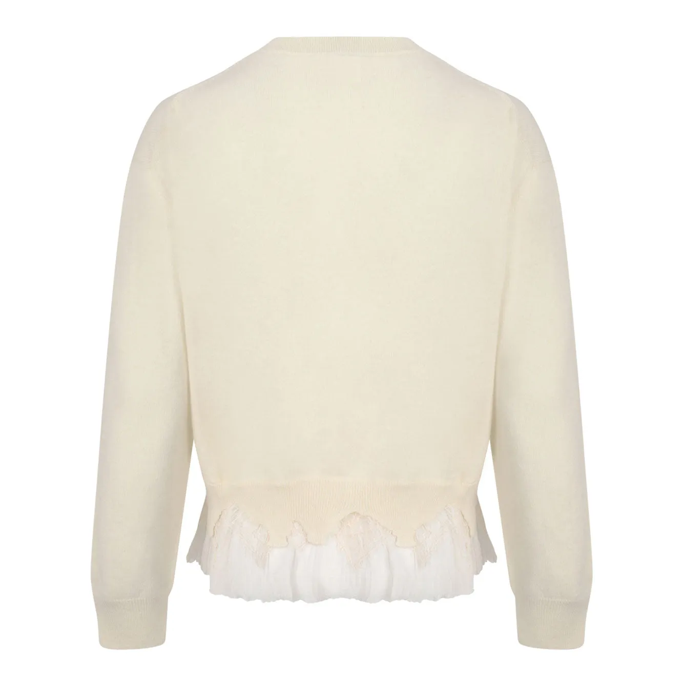 IVORY WOOL SWEATER sold by Lord & Taylor product image thumbnail 2