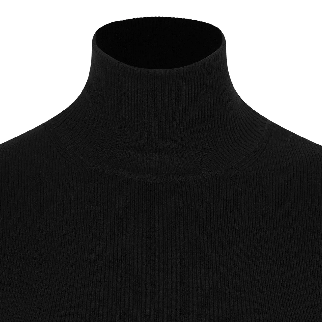 BLACK VIRGIN WOOL SWEATER sold by Lord & Taylor product image thumbnail 3