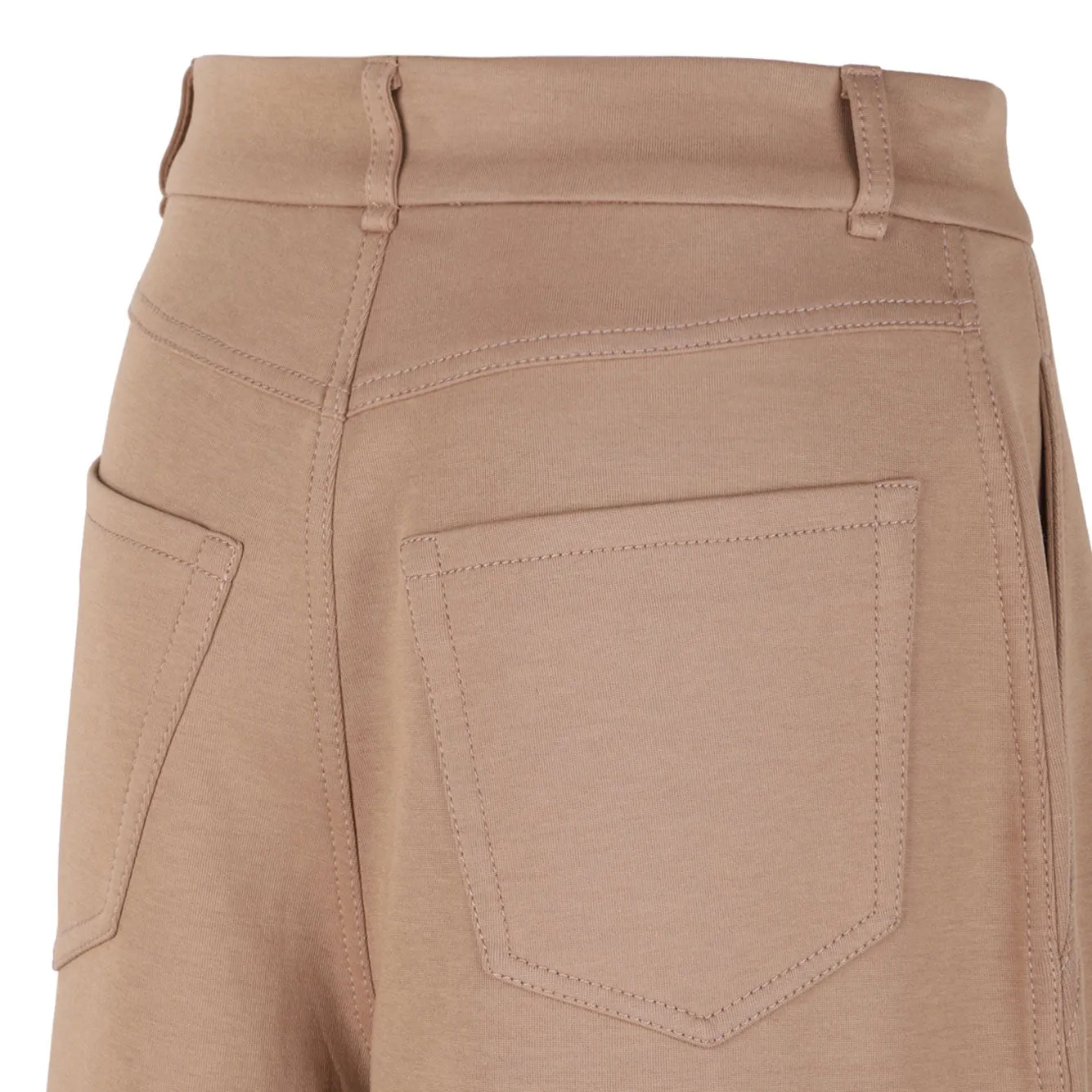 CAMEL COTTON-BLEND TROUSERS sold by Lord & Taylor product image thumbnail 4