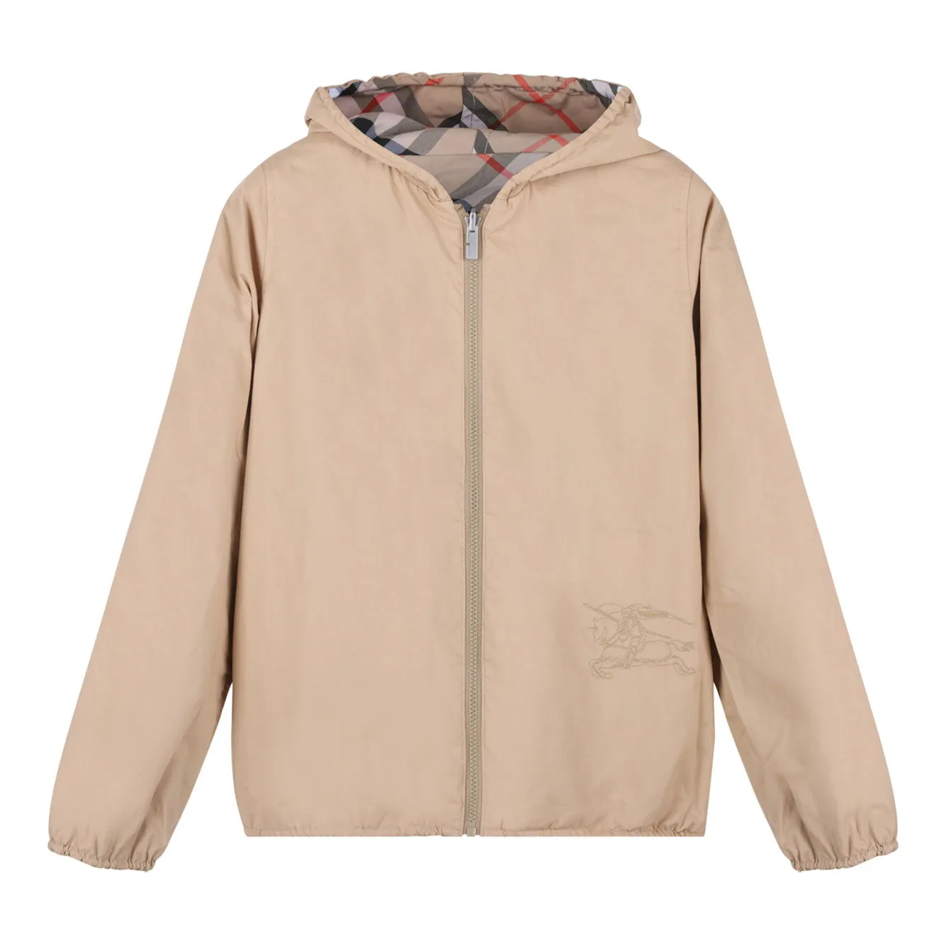 SAND IP CHECK JACKET sold by Lord & Taylor product image thumbnail 3