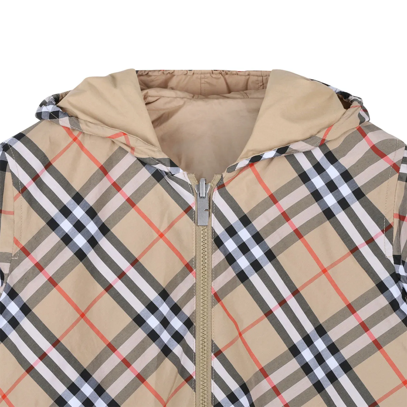 SAND IP CHECK JACKET sold by Lord & Taylor product image thumbnail 4
