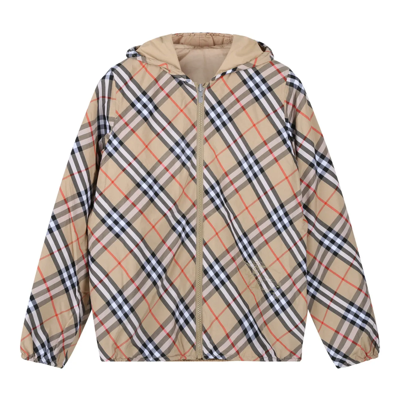 SAND IP CHECK JACKET sold by Lord & Taylor