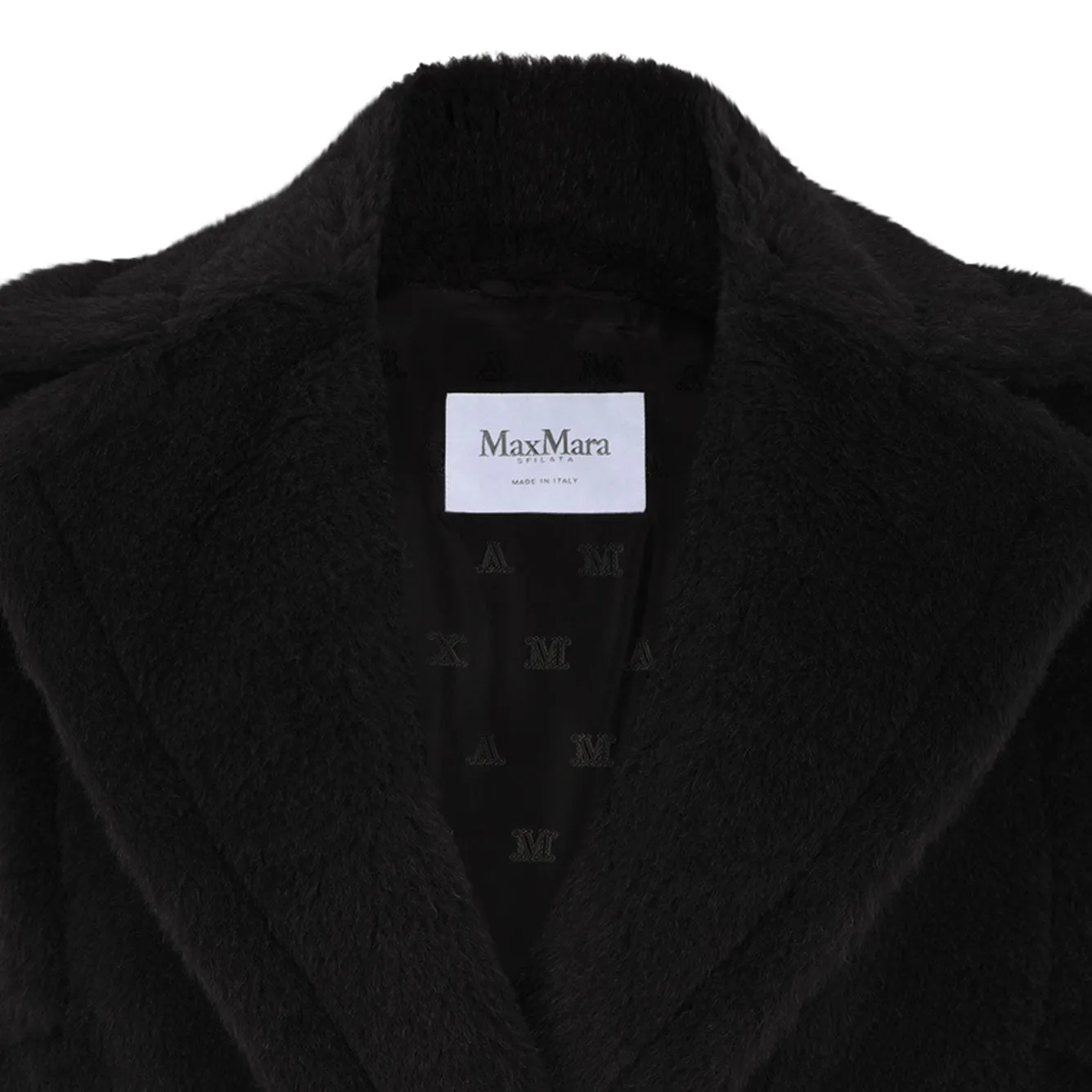 BLACK ALPACA WOOL COAT sold by Lord & Taylor product image thumbnail 3