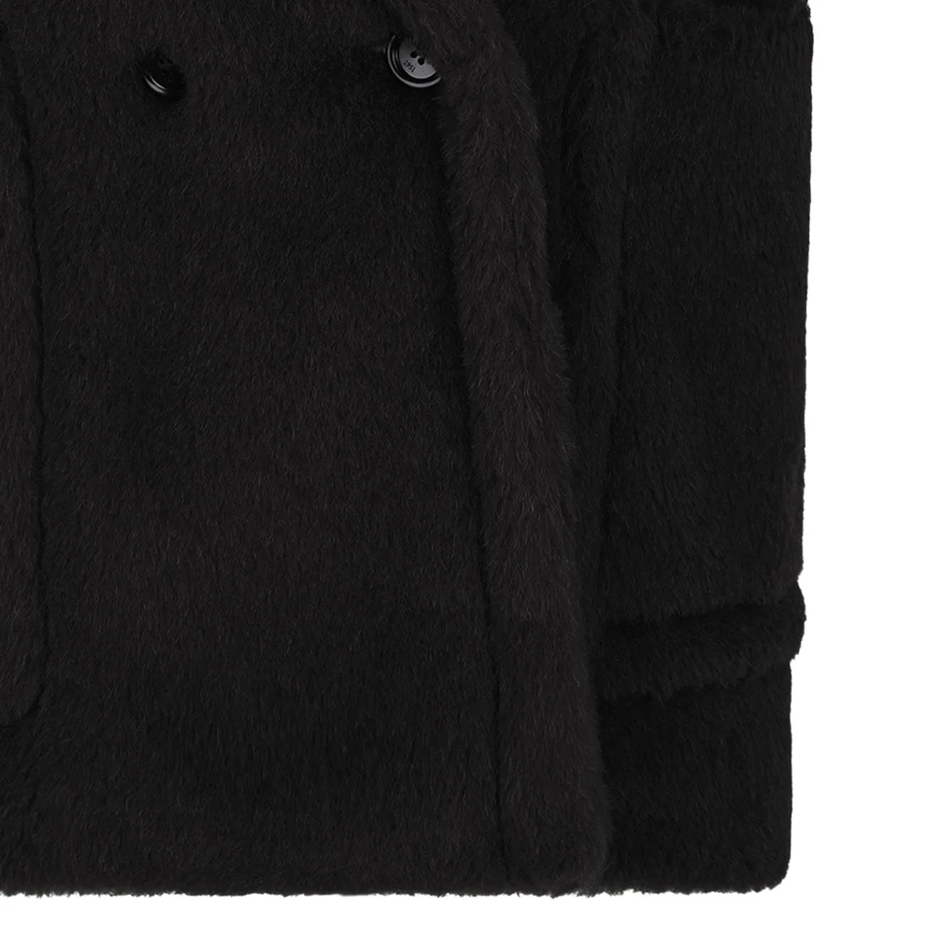 BLACK ALPACA WOOL COAT sold by Lord & Taylor product image thumbnail 4