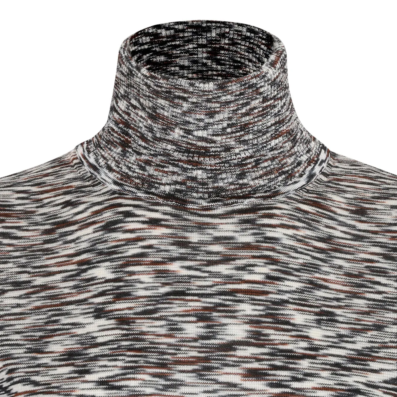 BLACK/BROWN WOOL VISCOSE SWEATER sold by Lord & Taylor product image thumbnail 3