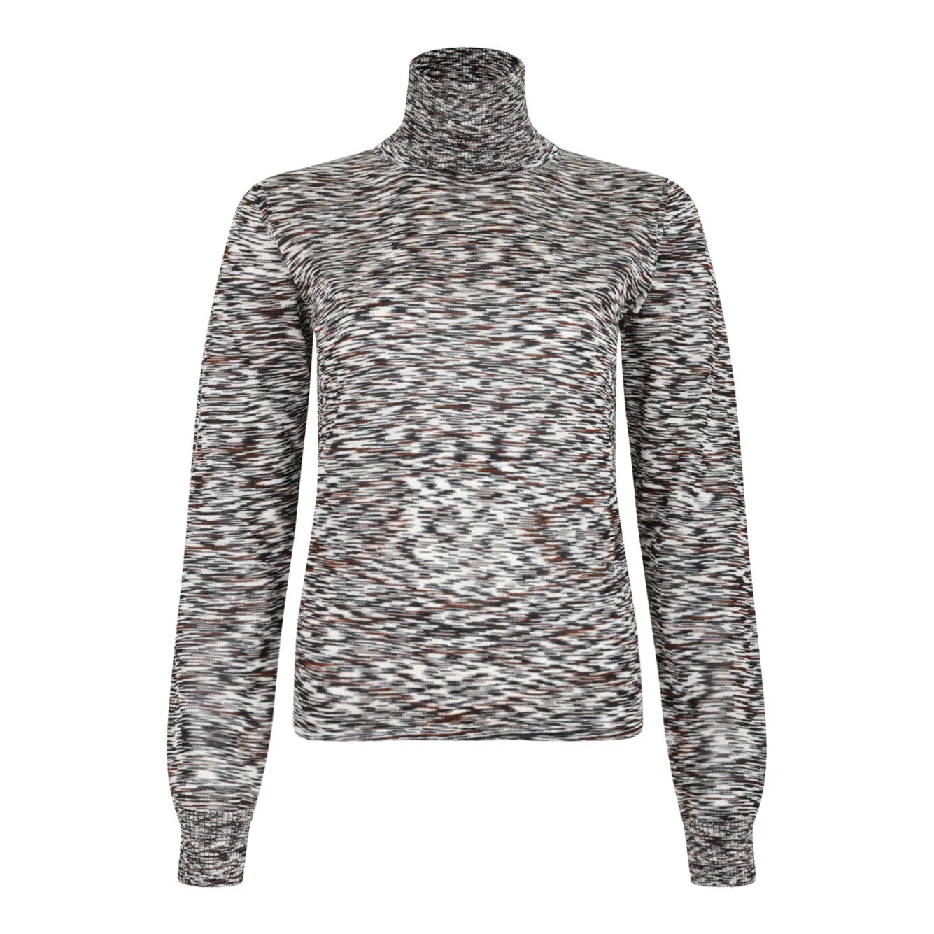 BLACK/BROWN WOOL VISCOSE SWEATER sold by Lord & Taylor