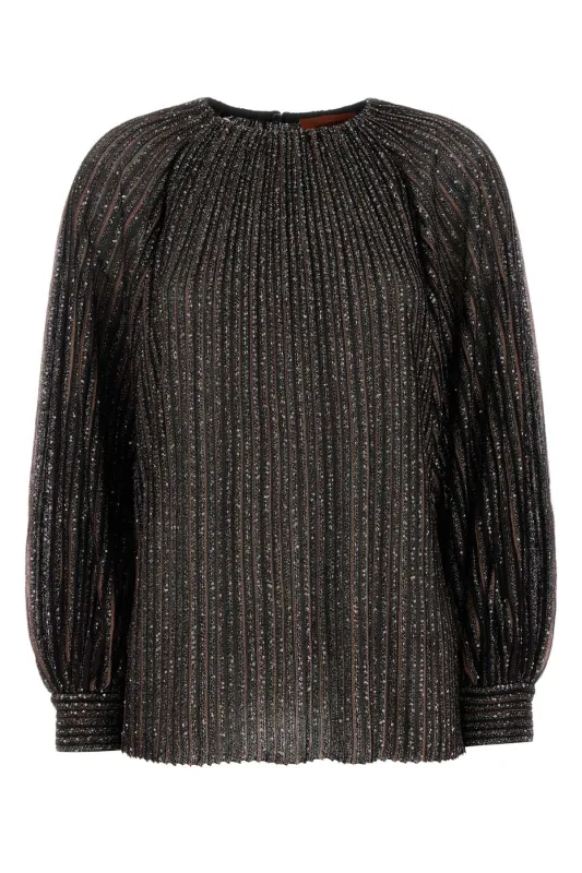 BROWN/BLACK VISCOSE SWEATER sold by Lord & Taylor