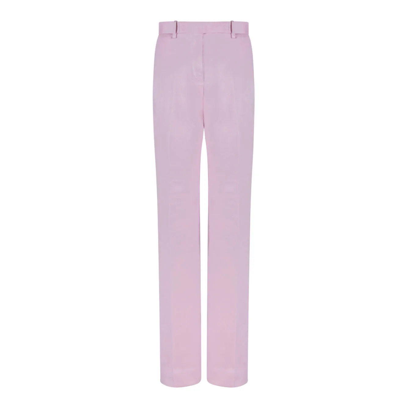 ORCHID PINK COTTON-SILK TROUSERS sold by Lord & Taylor