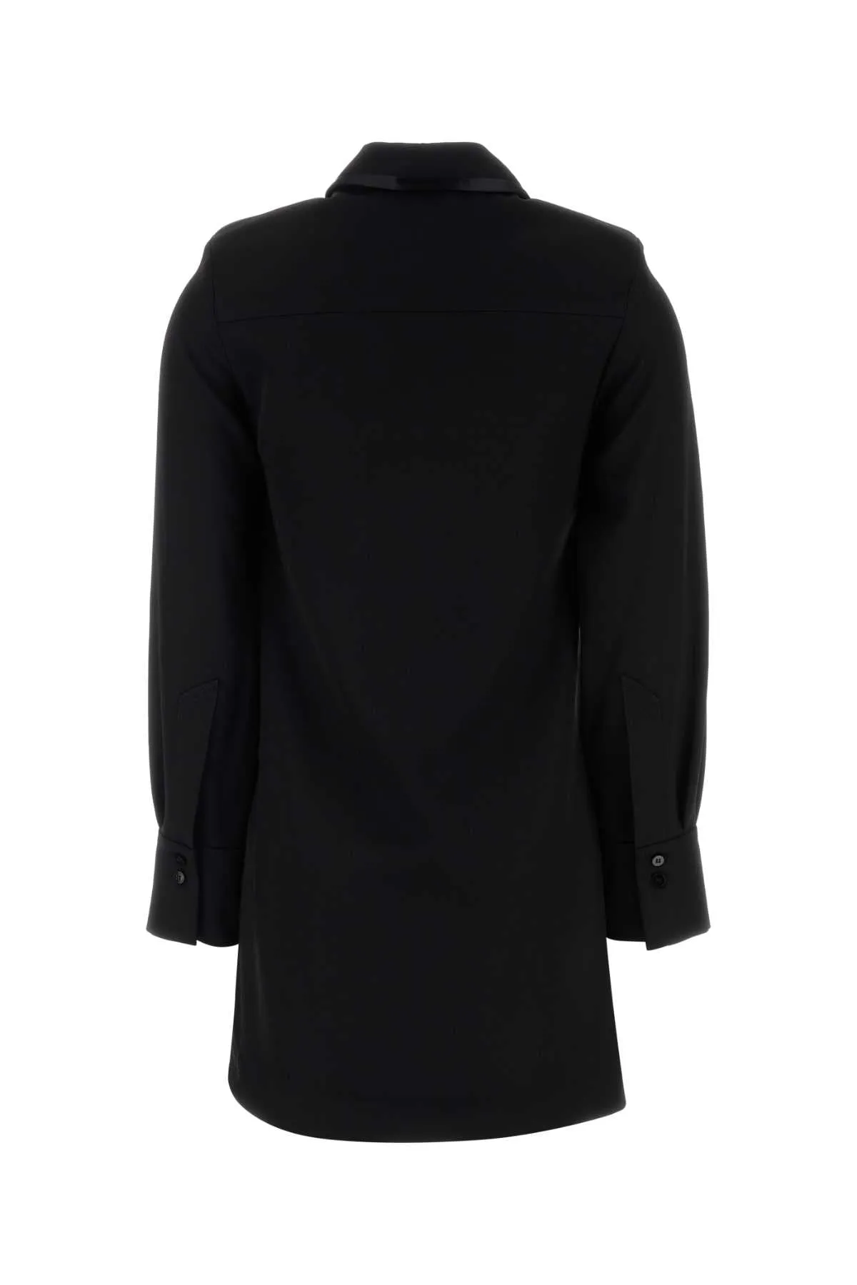 BLACK VIRGIN WOOL DRESS sold by Lord & Taylor product image thumbnail 2