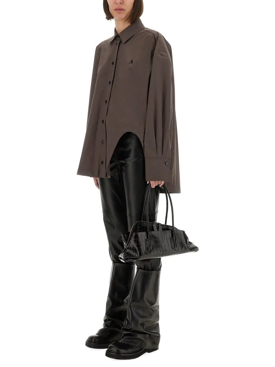 DARK BROWN COTTON SHIRT sold by Lord & Taylor product image thumbnail 2