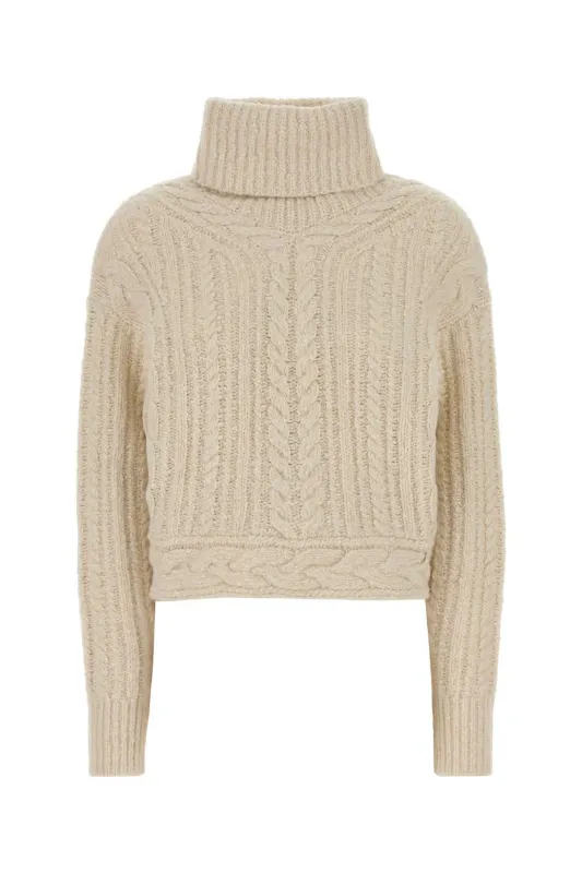 BEIGE COTTON-BLEND SWEATER sold by Lord & Taylor