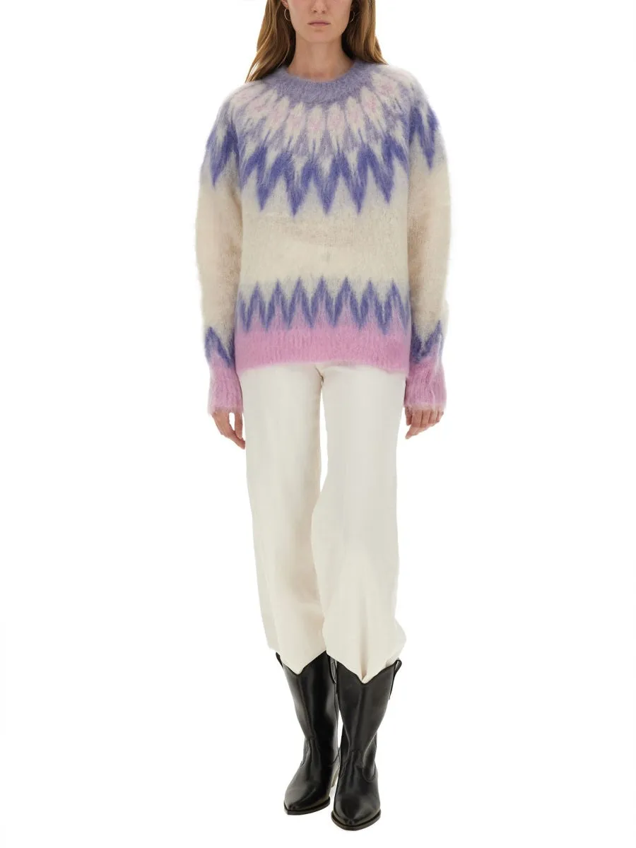 BLUE WOOL MOHAIR SWEATER sold by Lord & Taylor product image thumbnail 2
