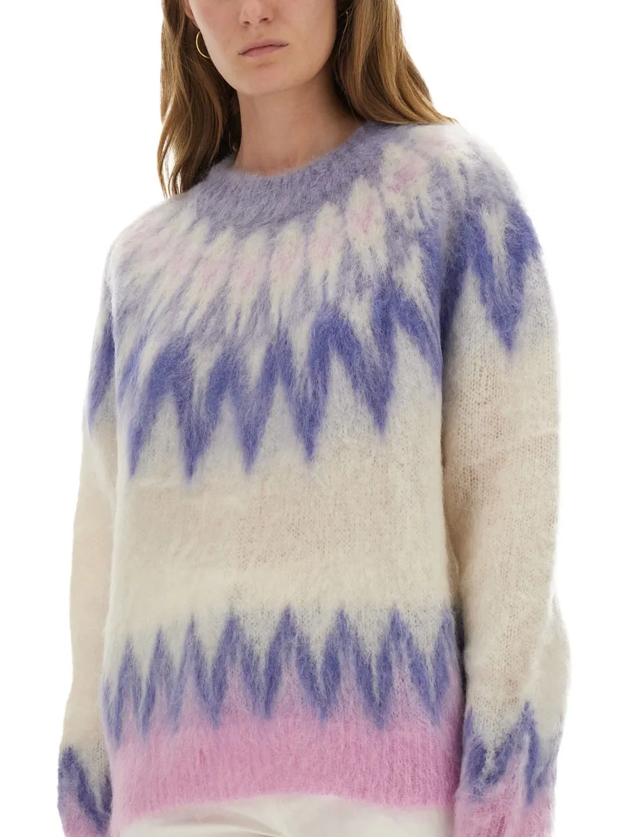 BLUE WOOL MOHAIR SWEATER sold by Lord & Taylor product image thumbnail 4