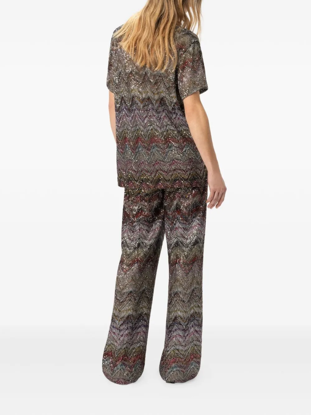 MULTICOLOUR VISCOSE T-SHIRT sold by Lord & Taylor product image thumbnail 4