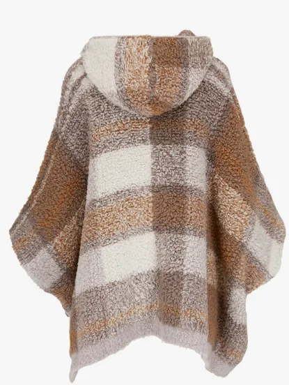 Fleece Effect Poncho sold by Lord & Taylor product image thumbnail 2