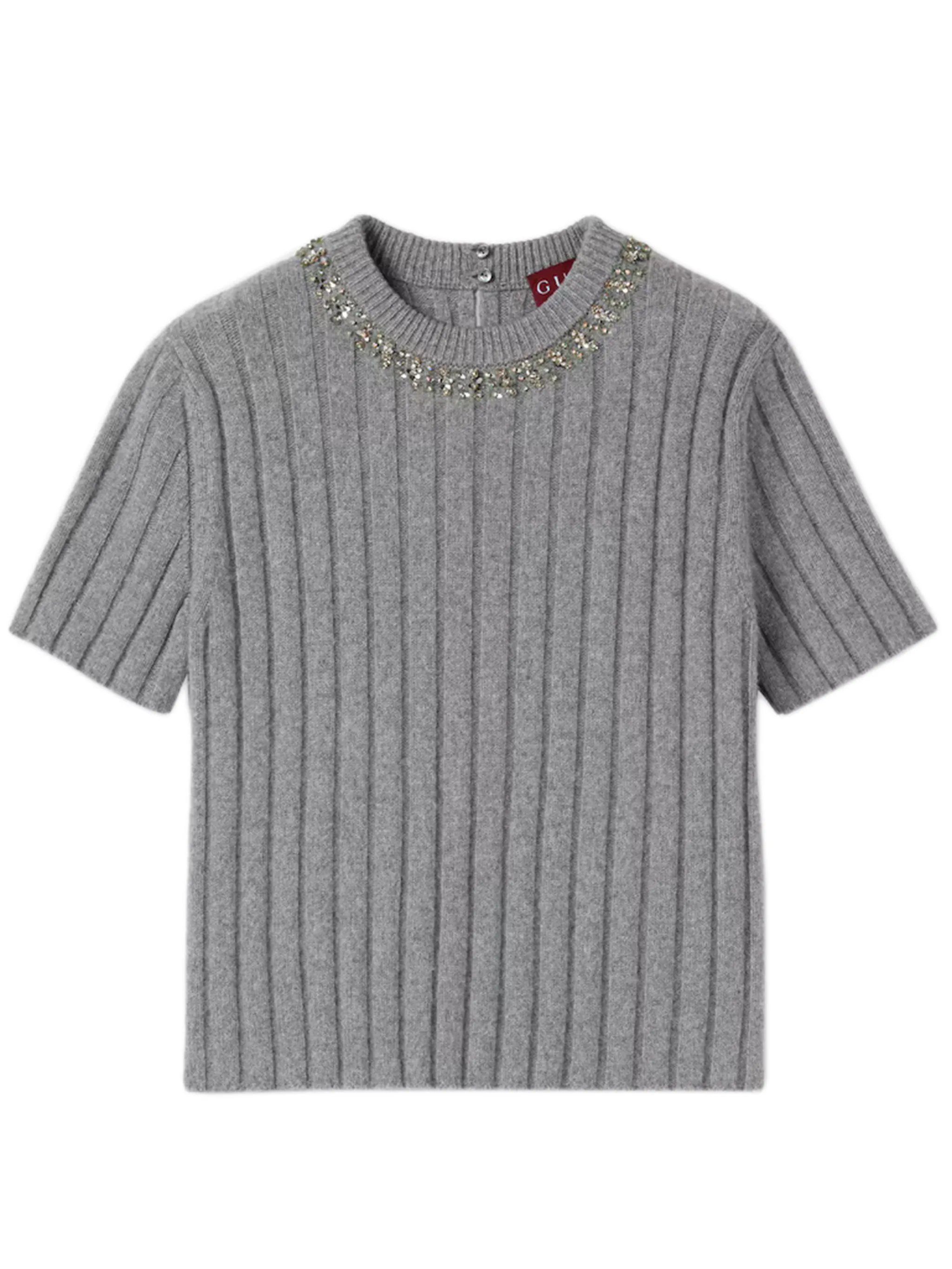 RIB SOFT WOOL AND CASHMERE TOP sold by Lord & Taylor
