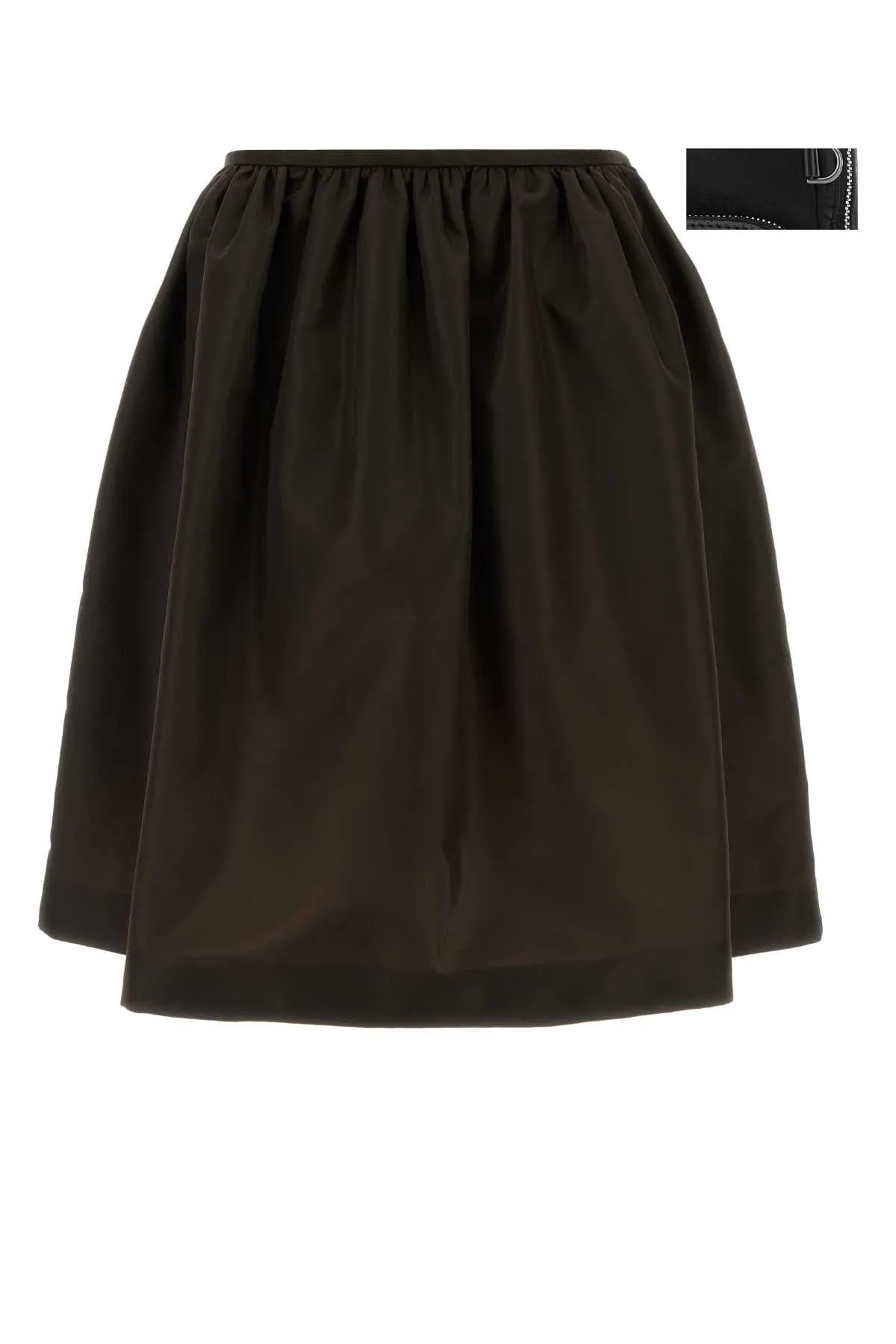 CHOCOLATE NYLON SKIRT sold by Lord & Taylor