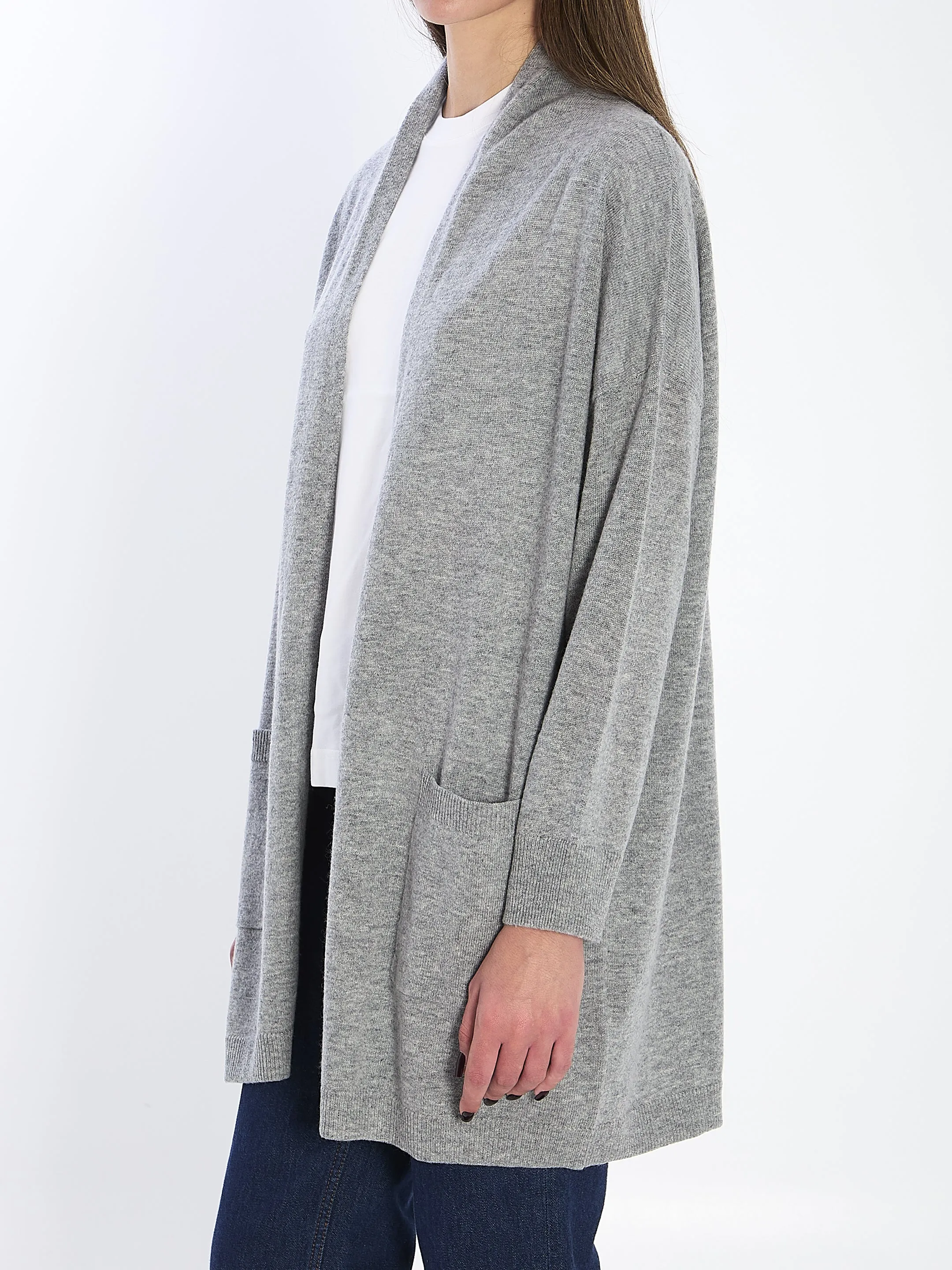 OPEN CARDIGAN IN VIRGIN WOOL AND CASHMERE sold by Lord & Taylor product image thumbnail 2