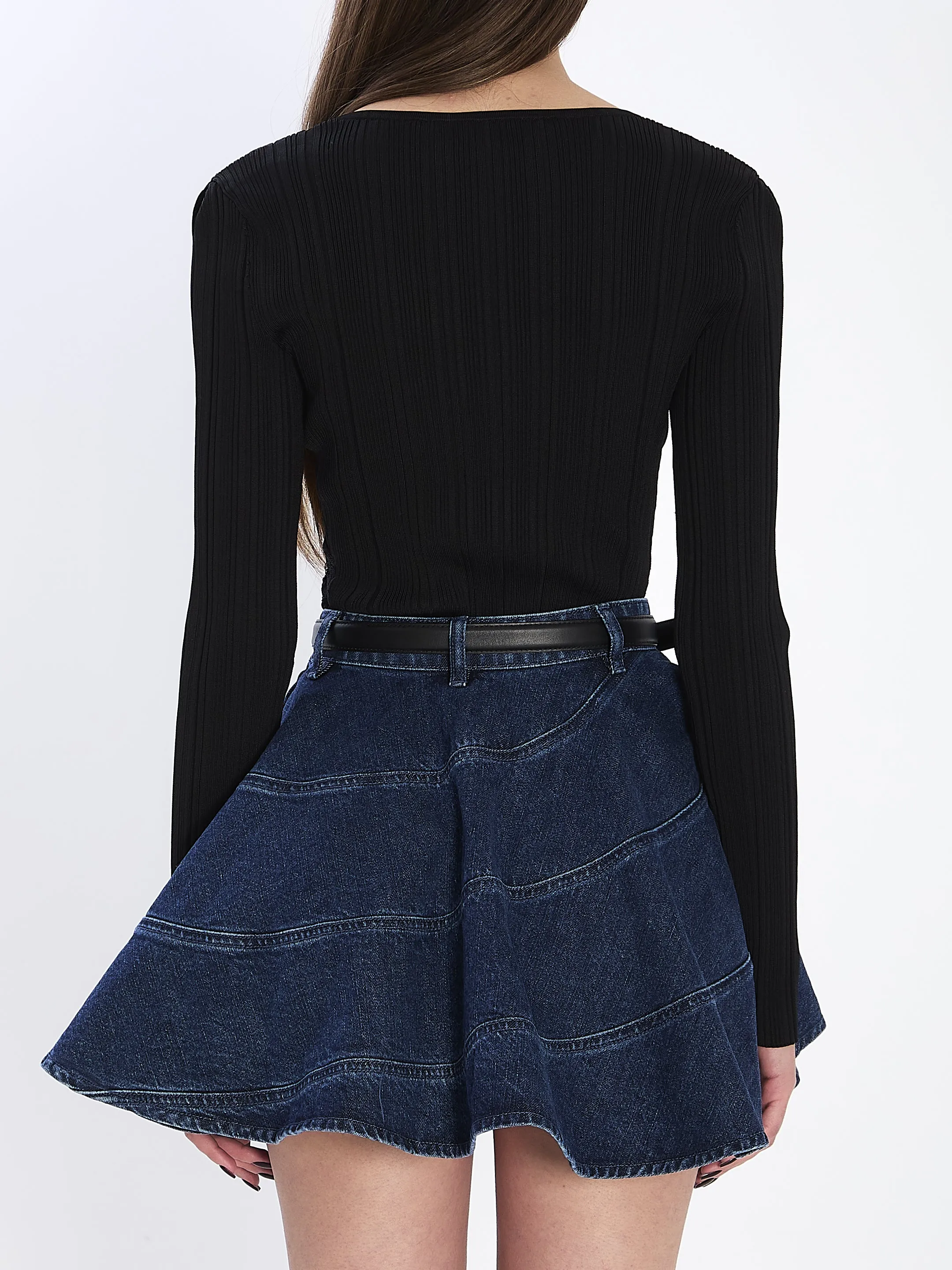LACE KNIT TOP sold by Lord & Taylor product image thumbnail 4