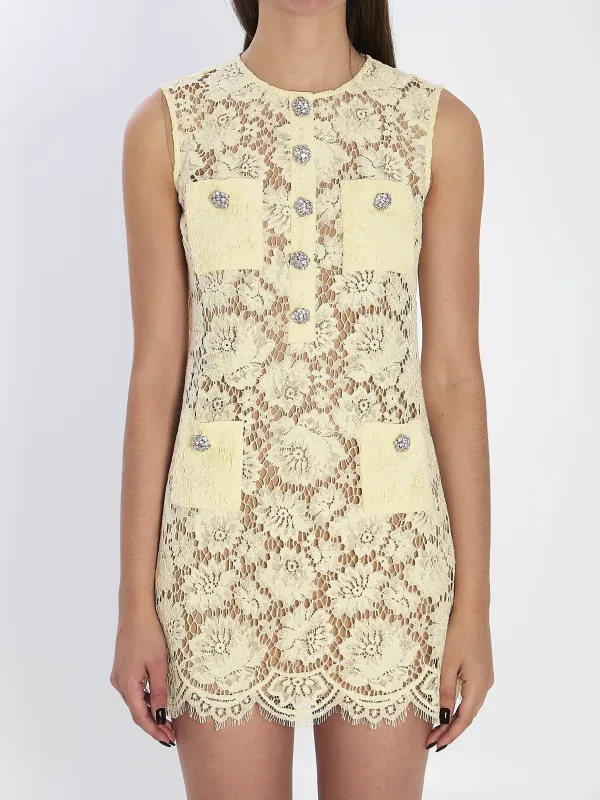FINE LACE MINI DRESS sold by Lord & Taylor