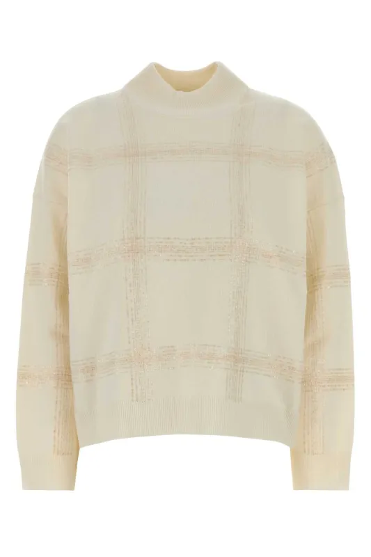 IVORY WOOL BLEND OVERSIZE SWEATER sold by Lord & Taylor