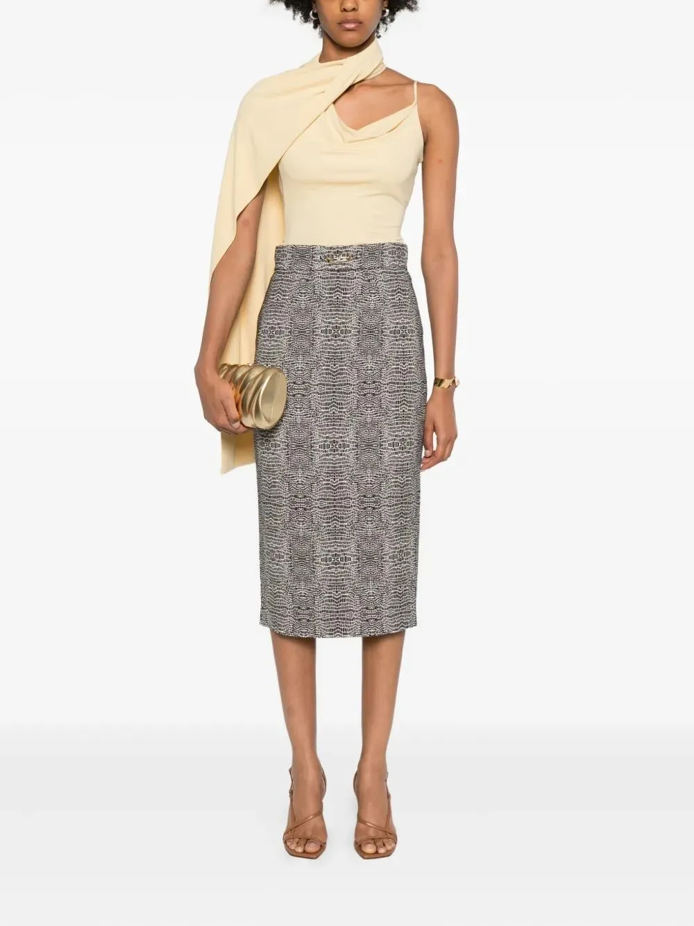 VISCOSE SKIRT sold by Lord & Taylor product image thumbnail 2