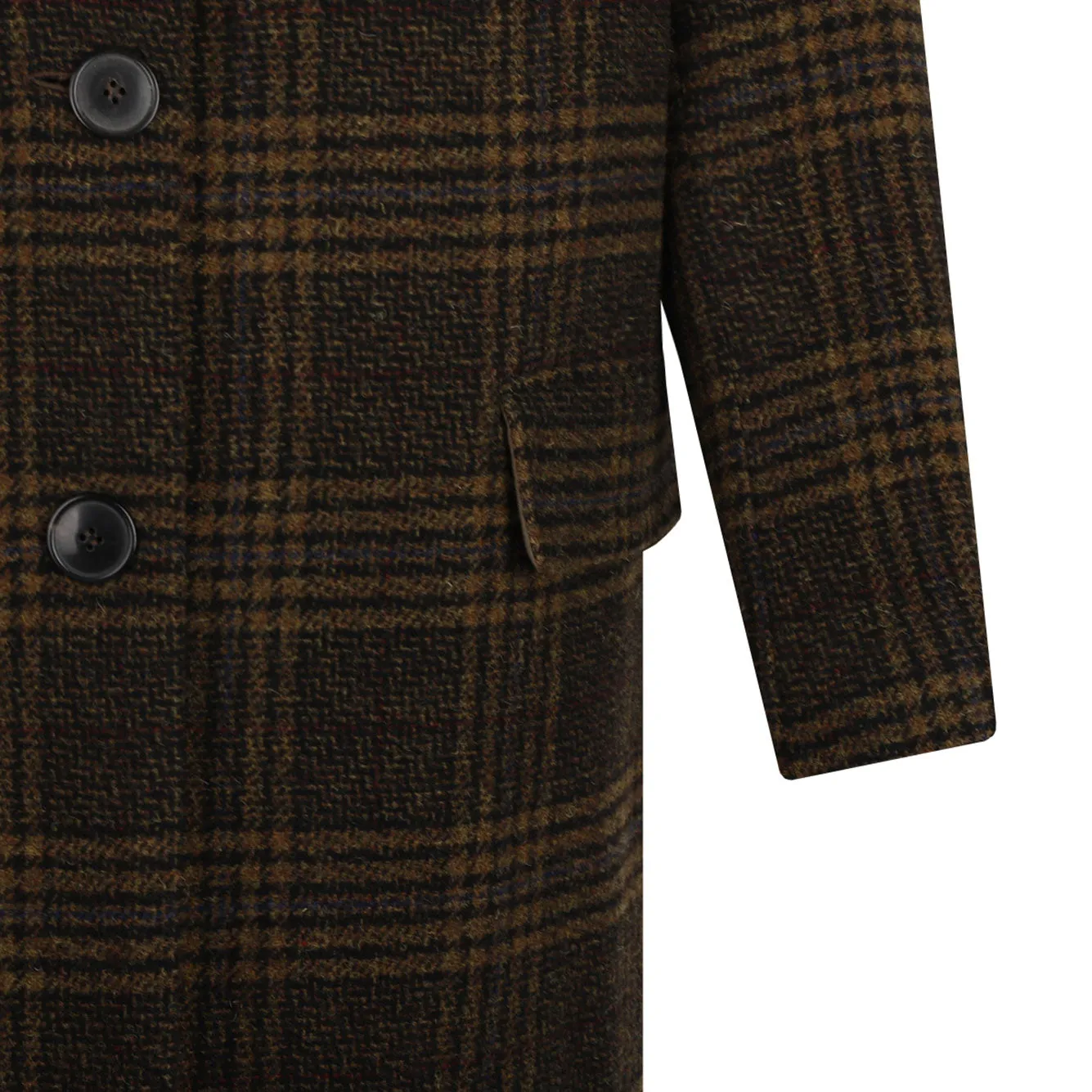 KHAKI VIRGIN WOOL COAT sold by Lord & Taylor product image thumbnail 4